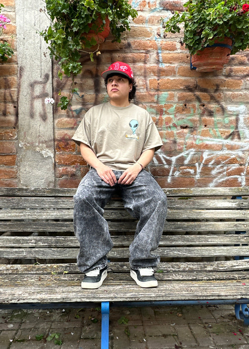 CAMISETA ALIEN CAMEL