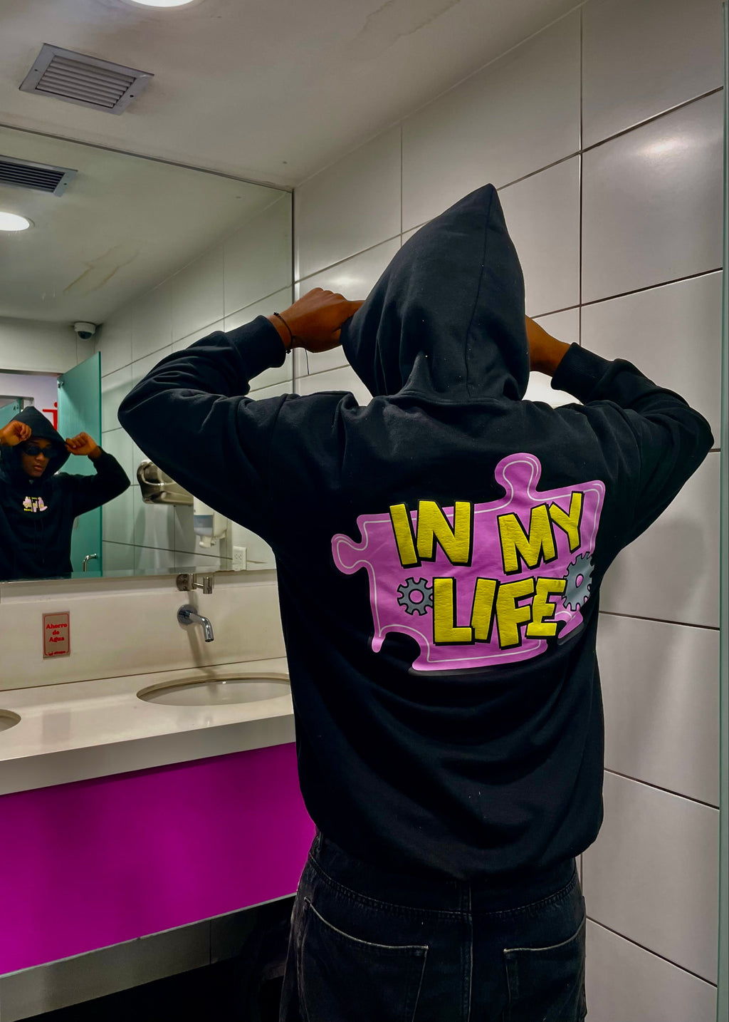 HOODIE LIFE NEGRO