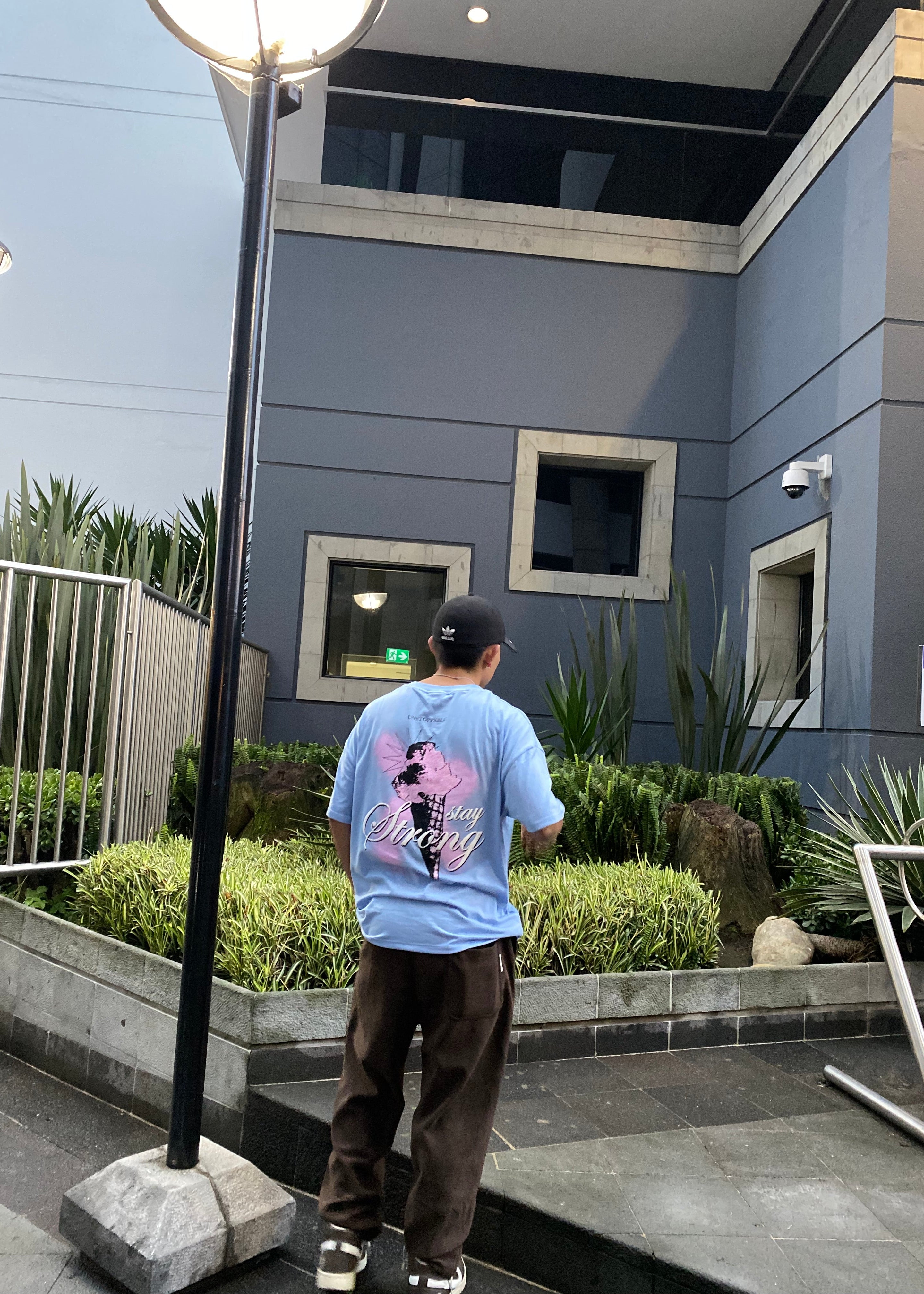 CAMISETA ICE CREAM CELESTE