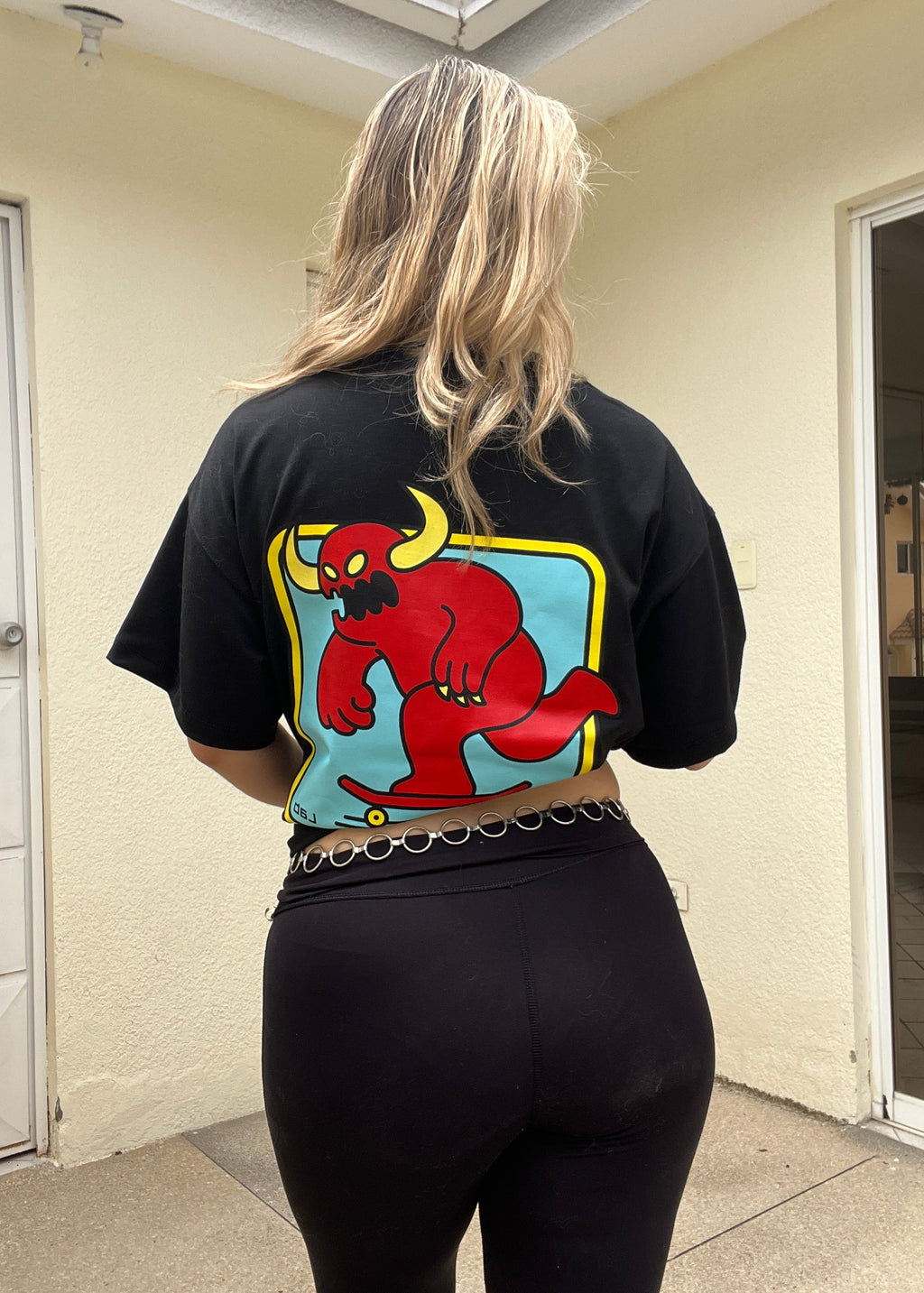CAMISETA DEVIL NEGRO