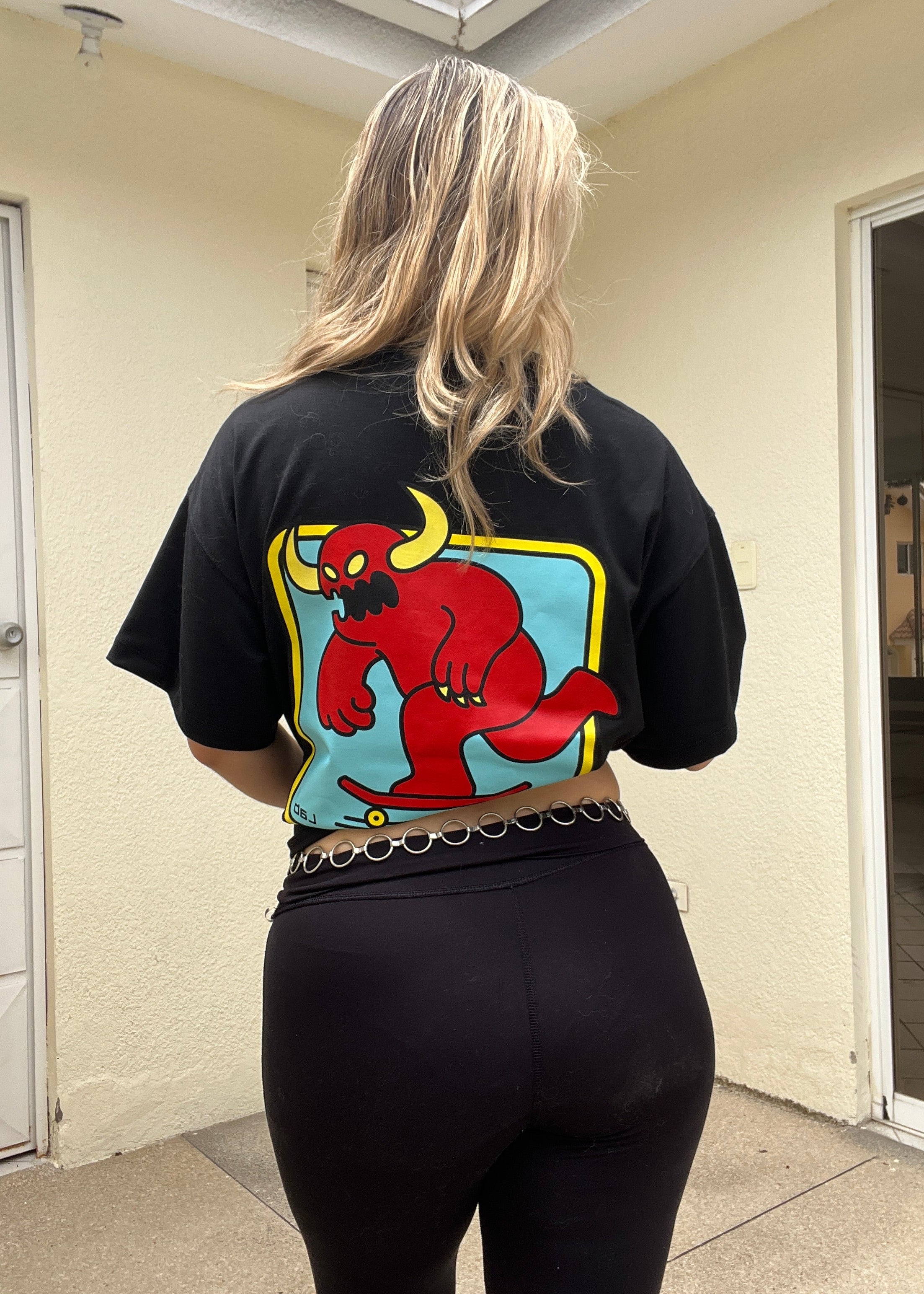CAMISETA DEVIL NEGRO