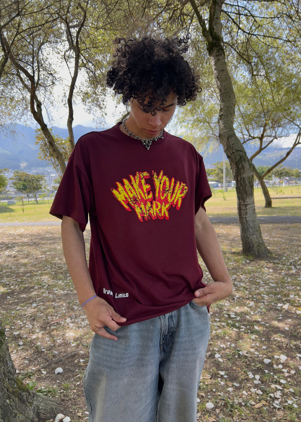 CAMISETA DEVIL VINO