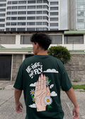 CAMISETA HAND VERDE