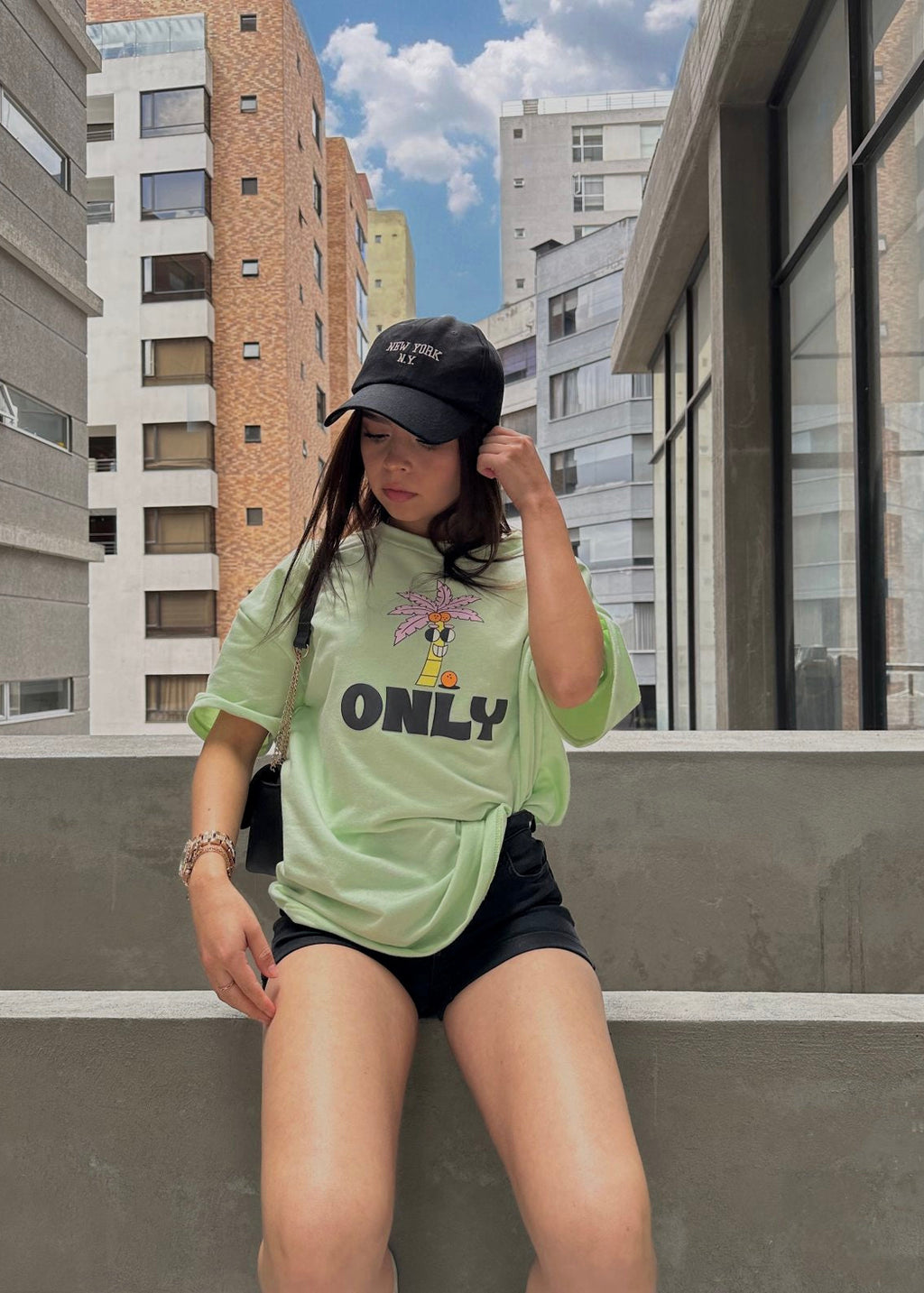 CAMISETA PALM VERDE