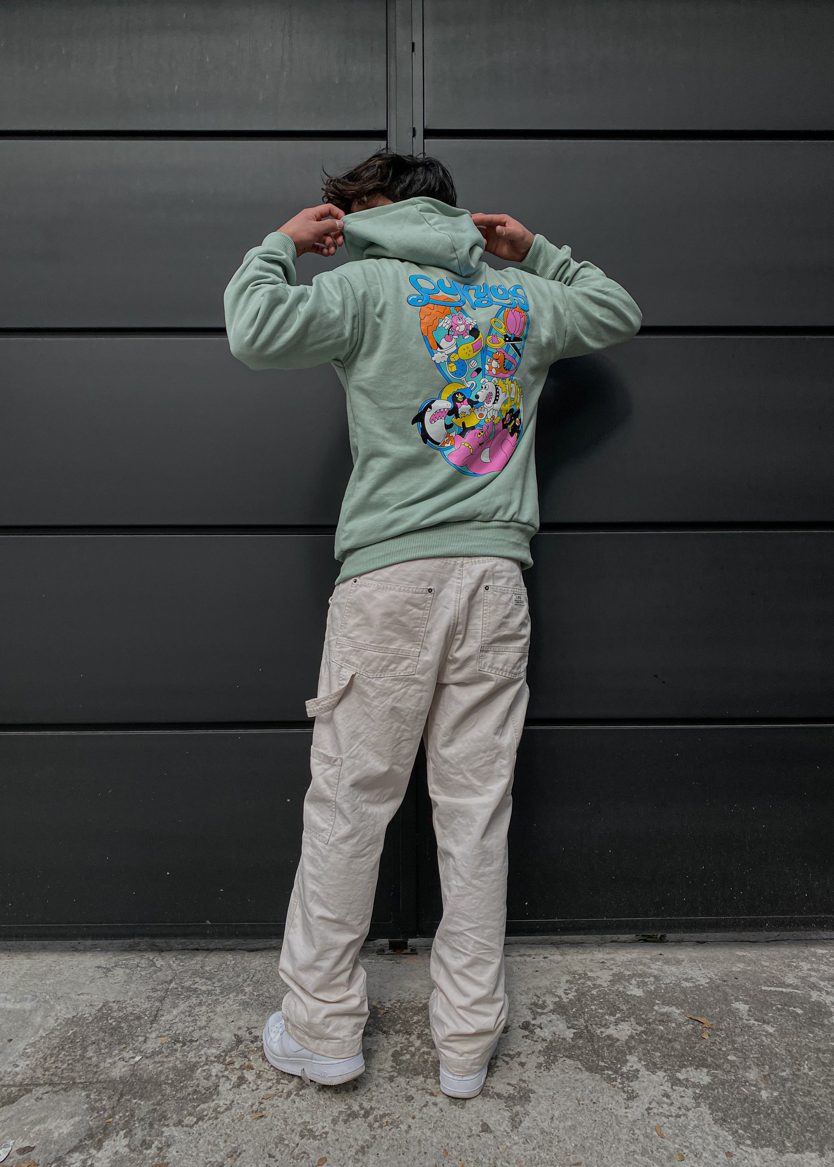HOODIE SPIKE VERDE