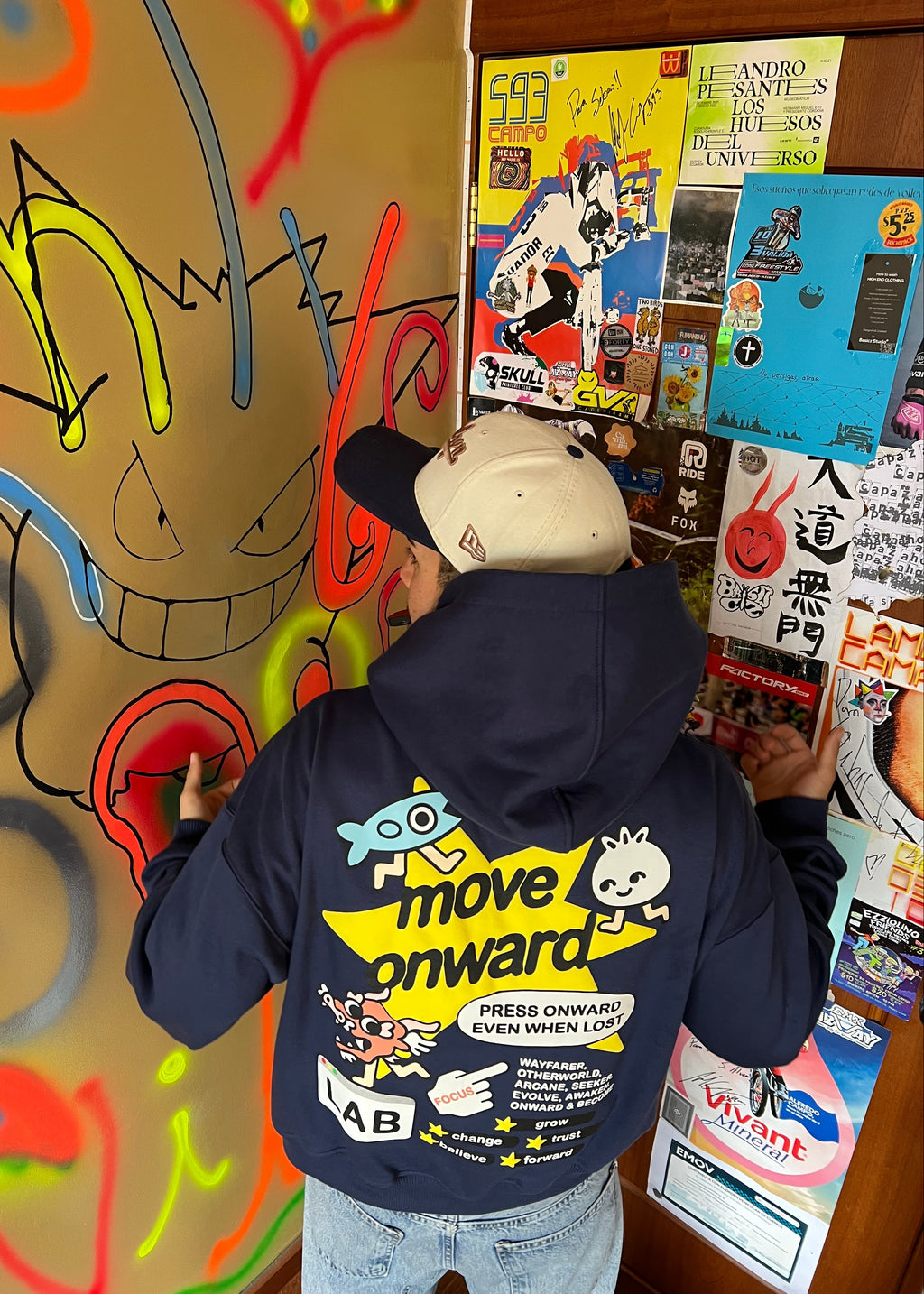HOODIE STAR AZUL