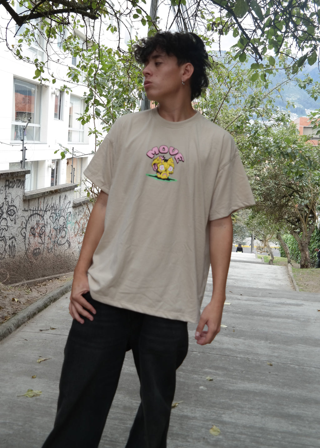 CAMISETA ROOT CAMEL