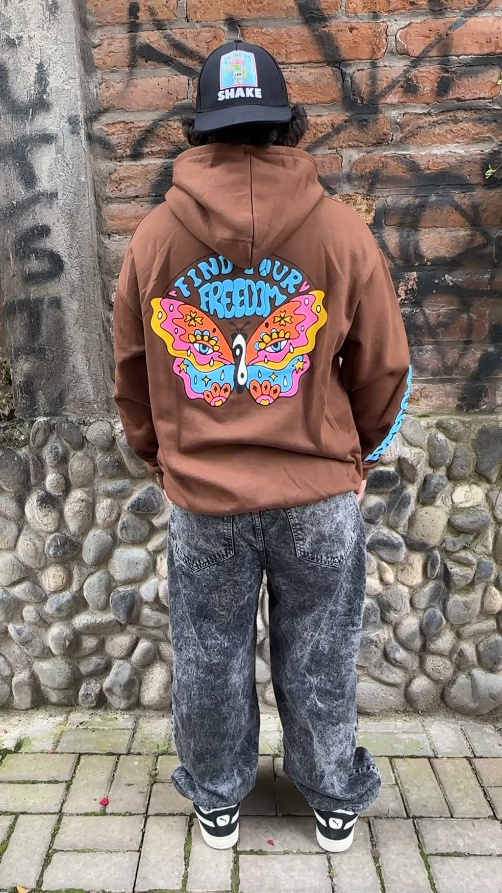 HOODIE BUTTERFLY CAFE