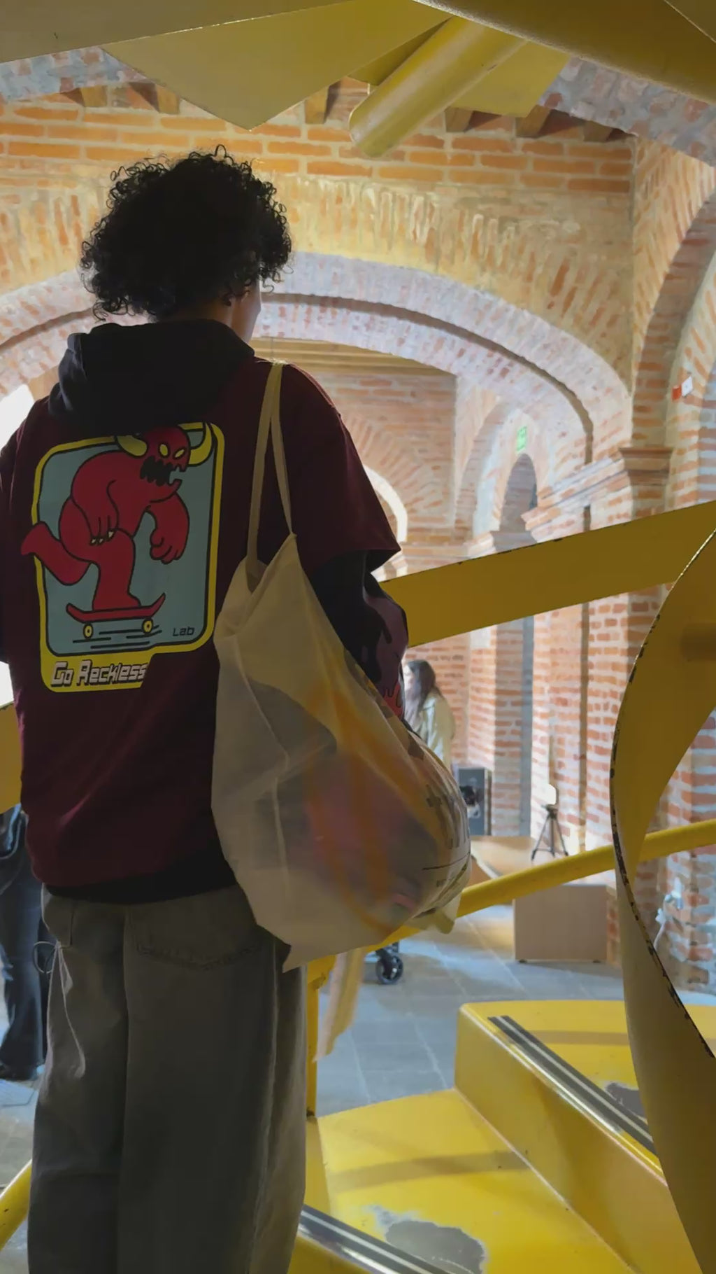 CAMISETA DEVIL VINO