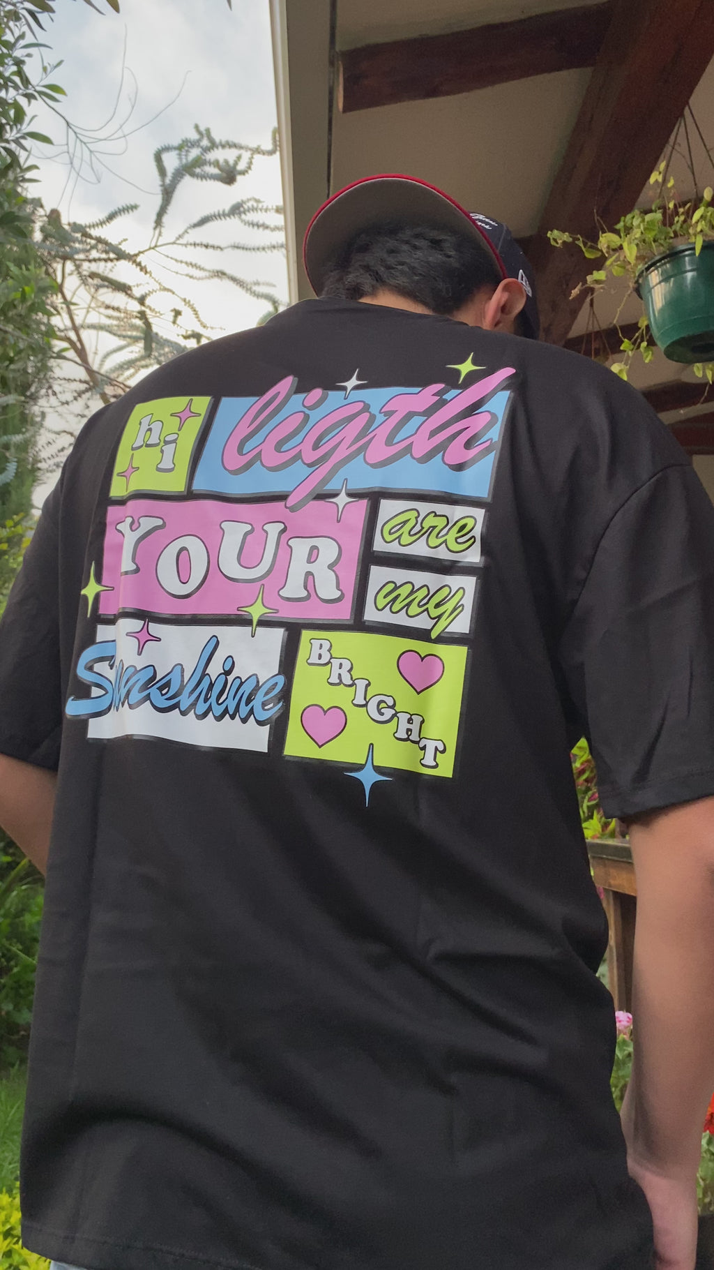 CAMISETA SHINES NEGRO