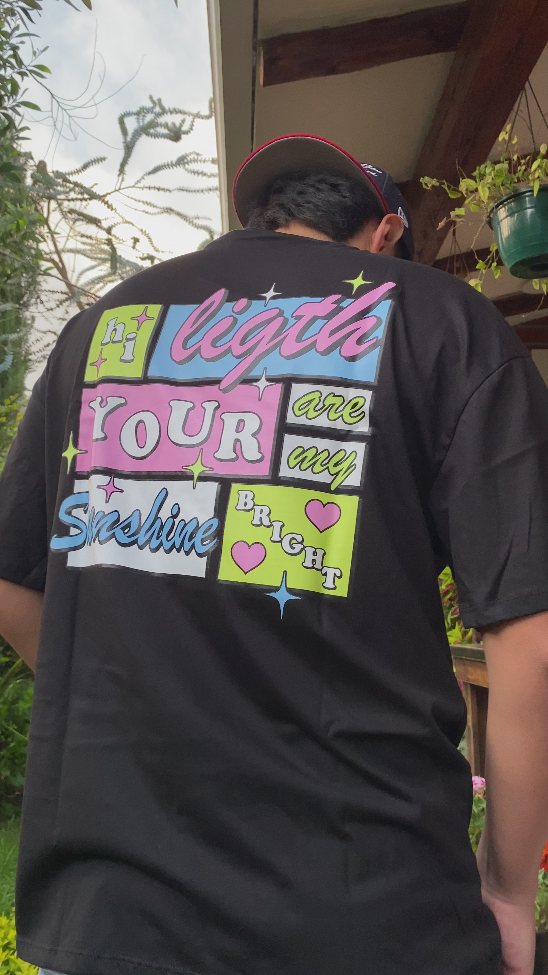 CAMISETA SHINES NEGRO
