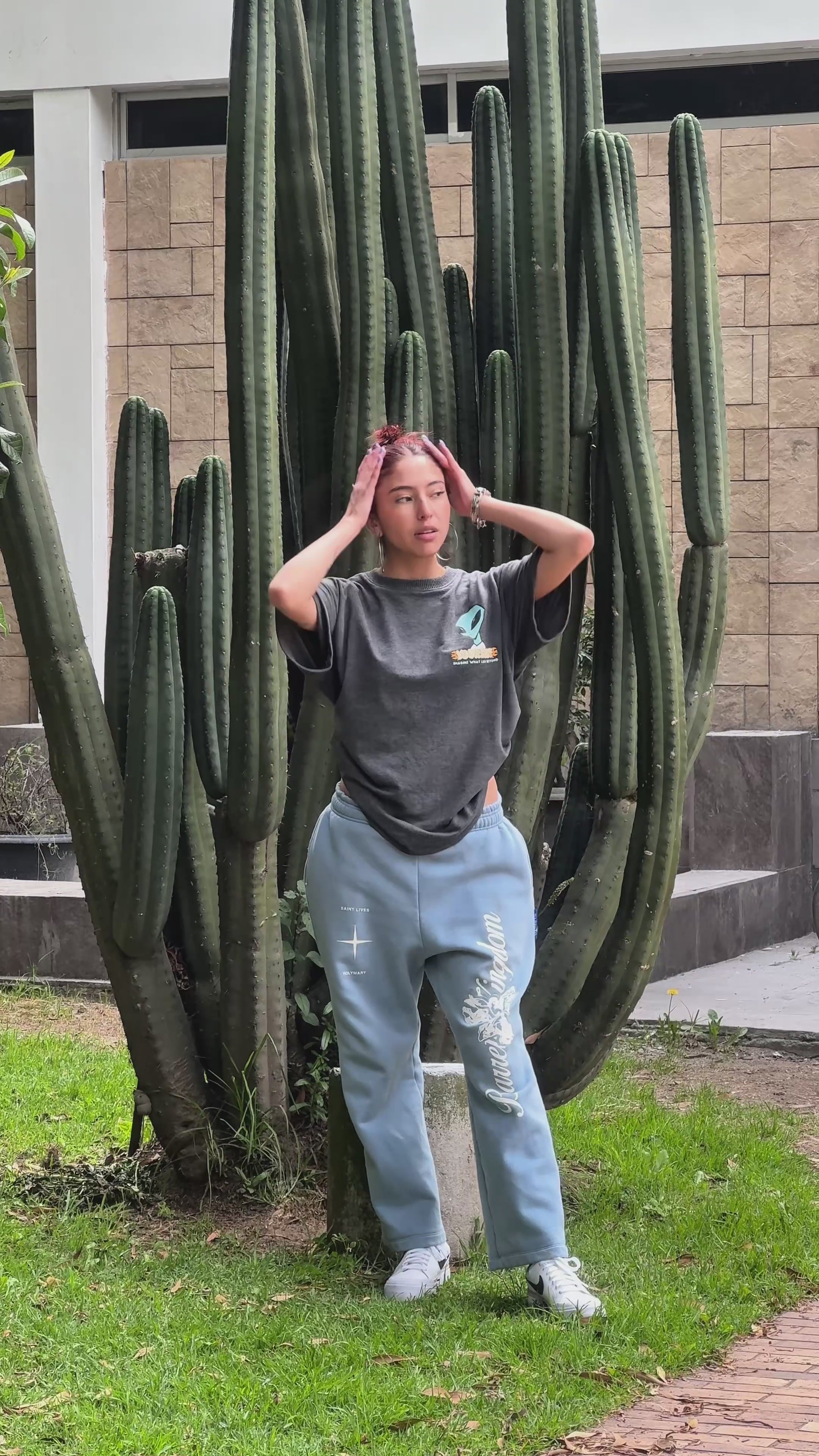 CAMISETA ALIEN PLOMO