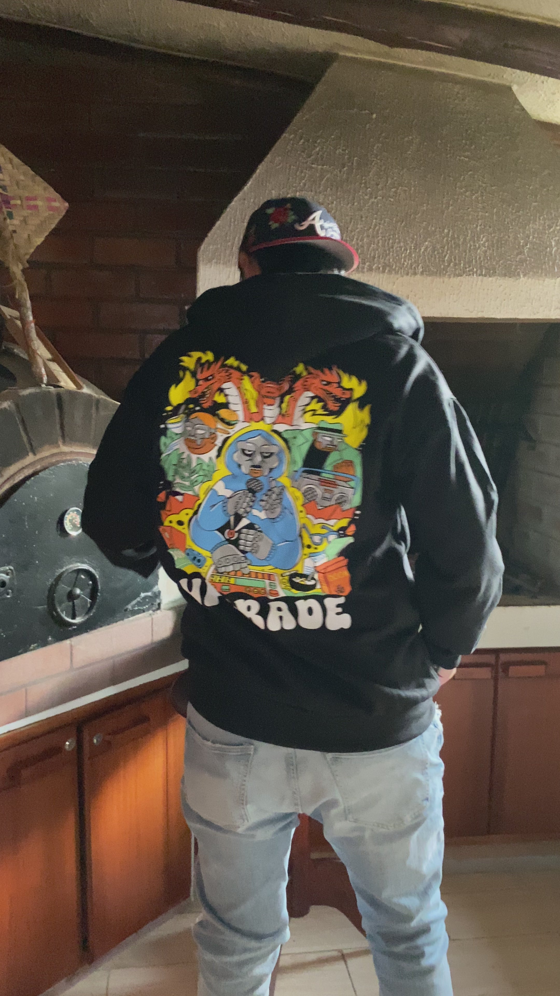 HOODIE DJ NEGRO