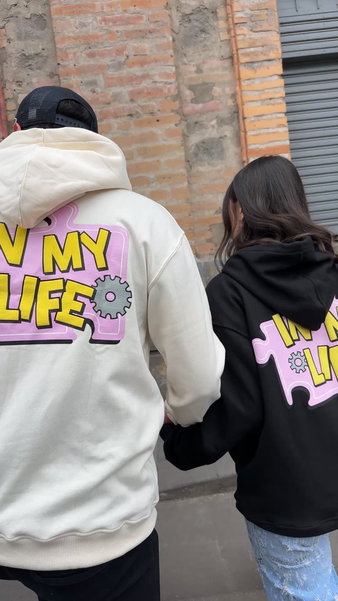 HOODIE LIFE BEIGE
