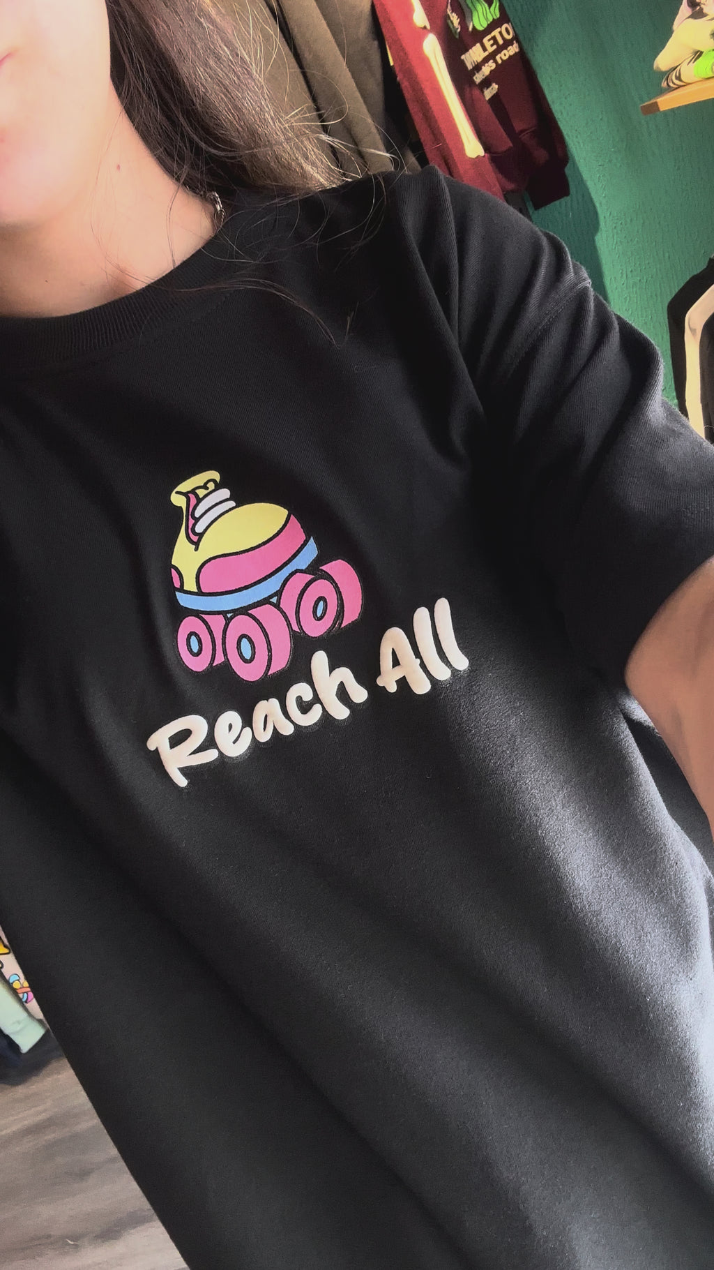 CAMISETA ZIPP NEGRO
