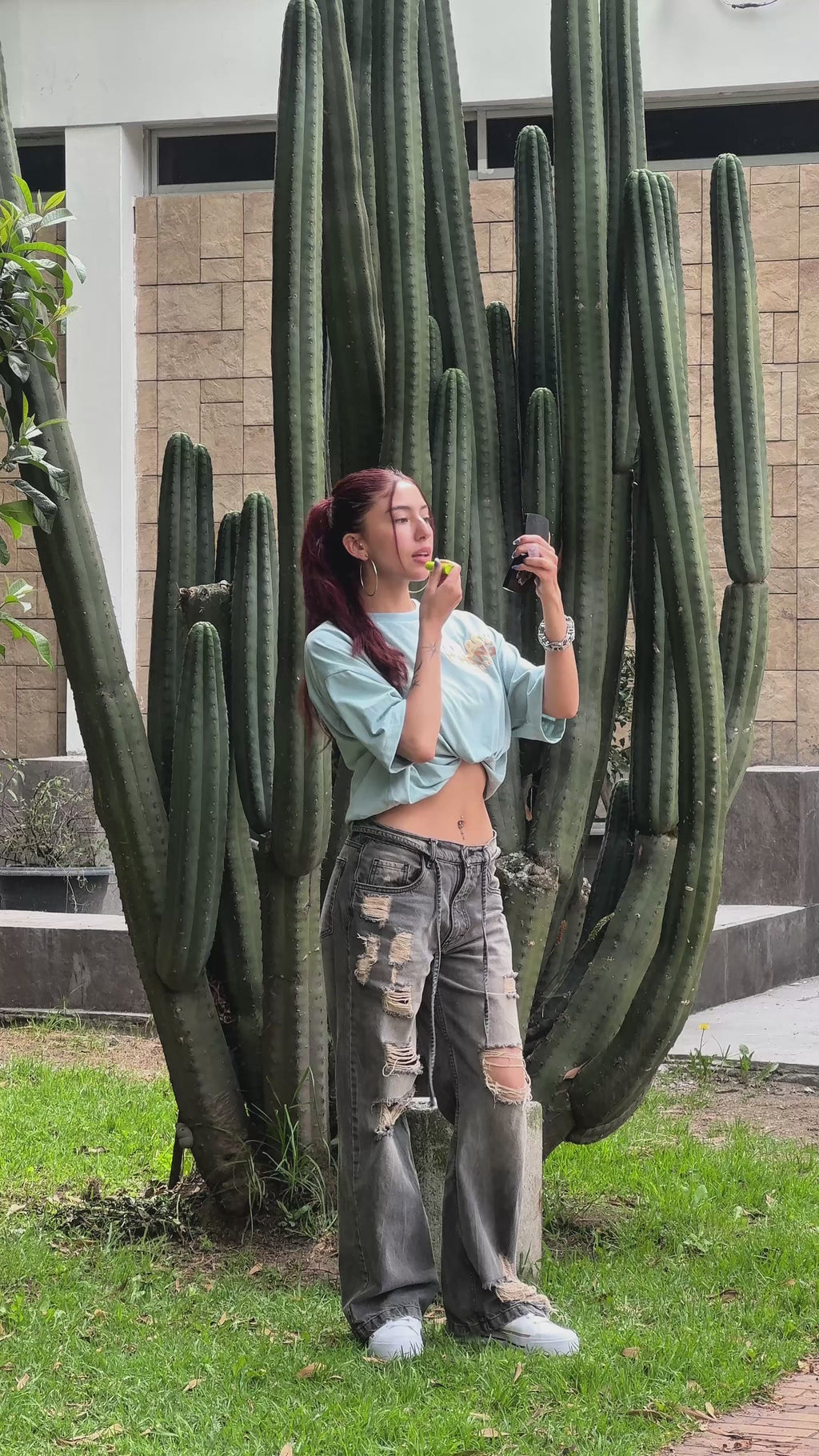 CAMISETA MELLOW CELESTE