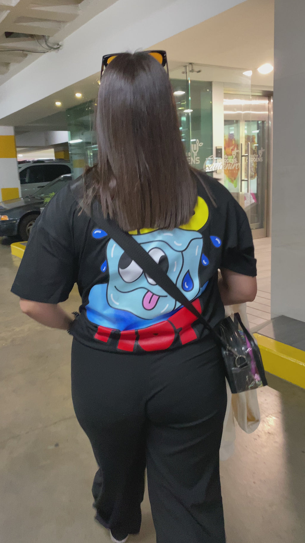 CAMISETA HOT NEGRO